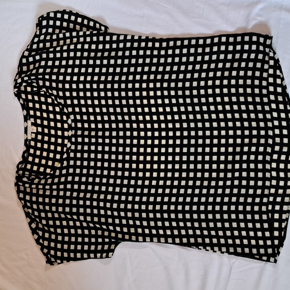 Pleione Soft Flowy Short Sleeve Blouse - Picture 1 of 4